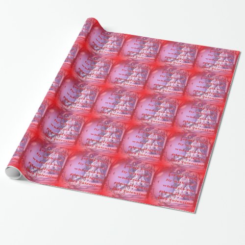 Let me fly with you to valentinepng wrapping paper