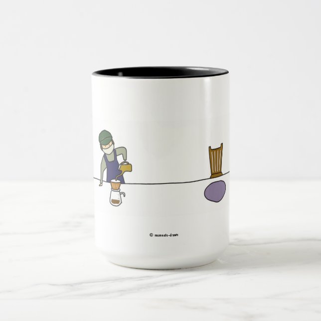 Let me make you some coffee Mug (Center)