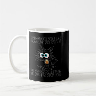 Let me pour you a tall glass of get over it Funny Coffee Mug