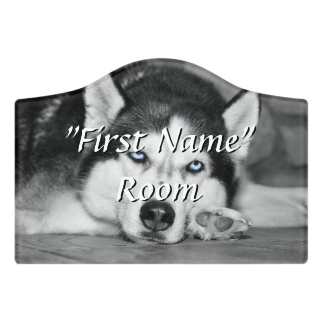 Let Me Sleep Please Door Sign (Small Crest Front)