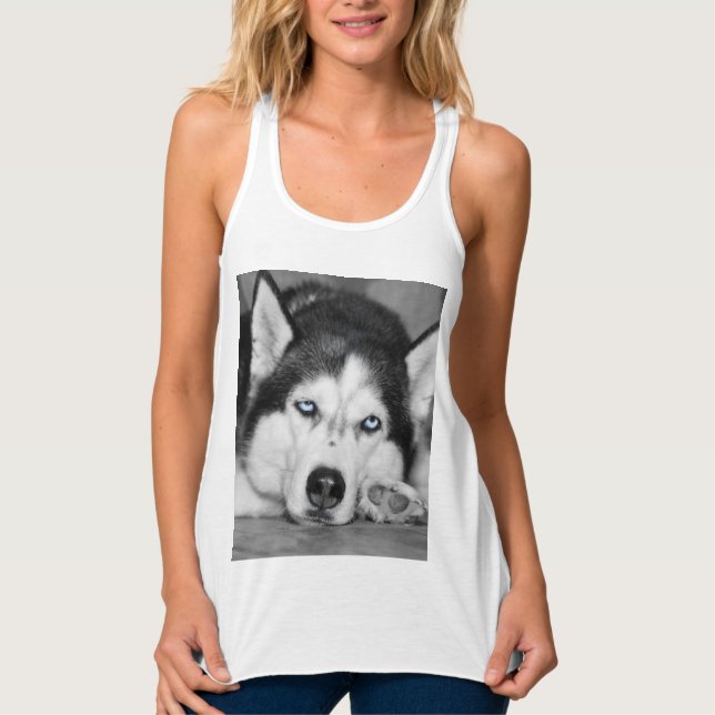 Let Me Sleep Please Tank Top (Front)