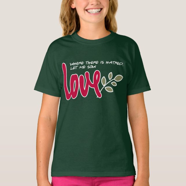 Let me sow love T-Shirt (Front)