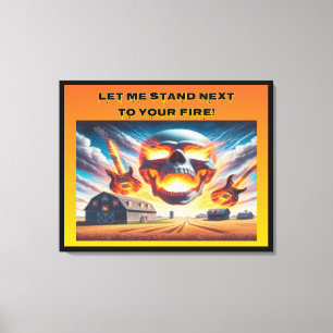 Let me Stand... Canvas Print