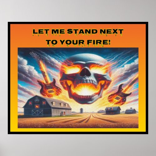 Let me Stand Poster