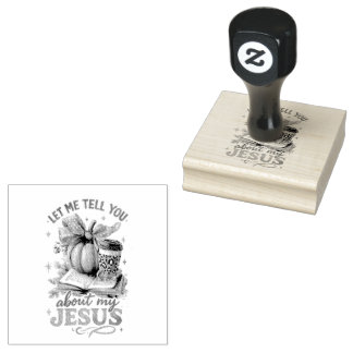 Let Me Tell You....  Rubber Stamp