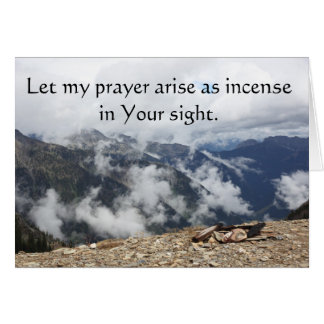 Let My Prayer Arise as Incense Cards