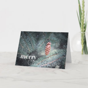 Let Nature Sing Merry Christmas (card) Holiday Card