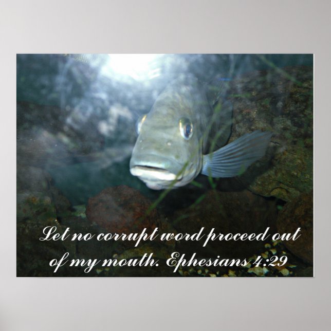 Let no corrupt word poster (Front)