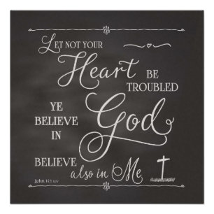 Let Not Your Heart Be Troubled Poster