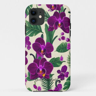 Let Orchid Flowers Blossom in Your Life iPhone 11 Case