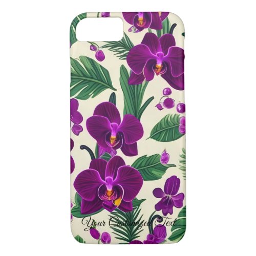 Let Orchid Flowers Blossom in Your Life iPhone 87 Case