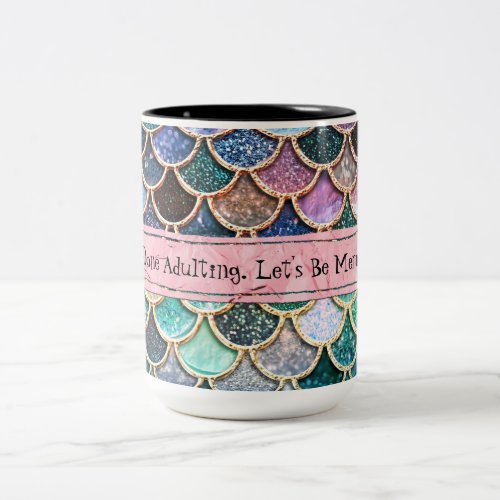 Lets be mermaids_ personalized mug and scales