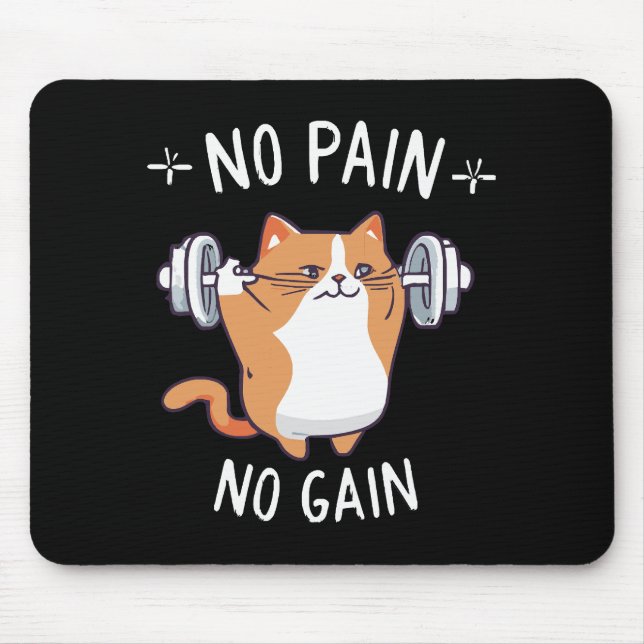 Let s Build Some Muscle! Gym Time! Mouse Pad (Front)