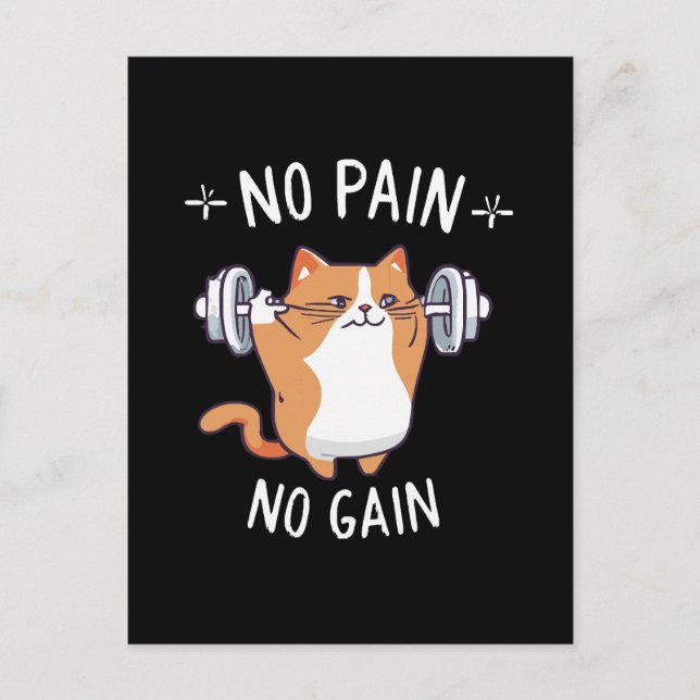 Let s Build Some Muscle! Gym Time! Postcard (Front)