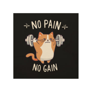 Let s Build Some Muscle! Gym Time! Wood Wall Art