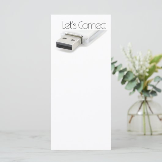 Let’s connect USB (Standing Front)