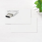 Let’s connect USB (Desk)