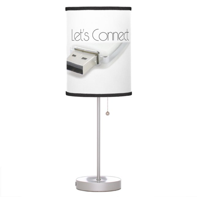 Let’s connect USB Table Lamp (Left)