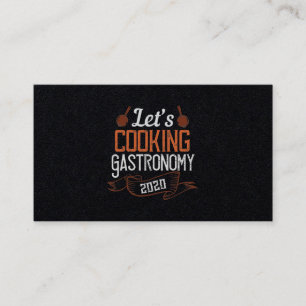 Let’S Cooking Gastronomy 2022 Business Card