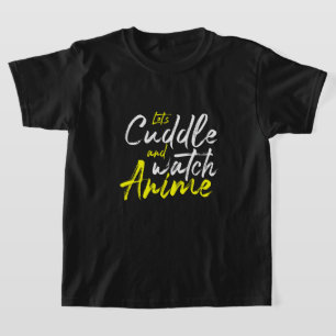 Let’s Cuddle and Watch Anime - Couple Goals  T-Shirt