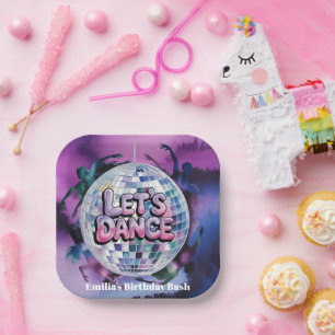 Let’s Dance Birthday Party Bash Paper Plates