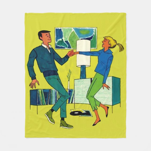Let’s Dance Fleece Blanket (Front)