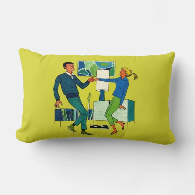 Let’s Dance Lumbar Pillow (Front)