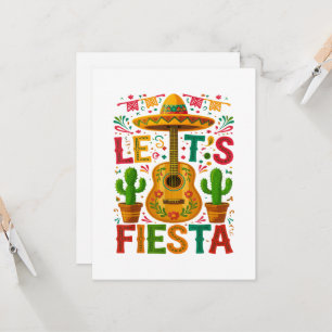 Let’s Fiesta Cinco De Mayo Fiesta Invitation