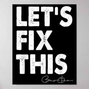 Let’s Fix This – Obama 2028 Funny Election For Cha Poster