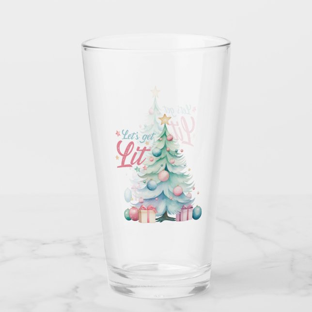 Let’s Get Lit  Glass (Front)