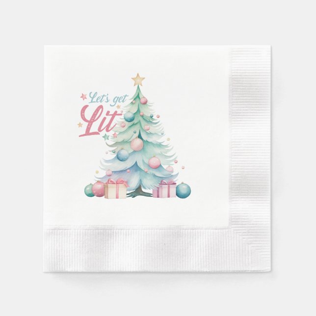 Let’s Get Lit  Napkins (Front)
