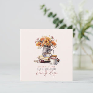 Let’s Get Lost – Books, Coffee & Rain Rustic