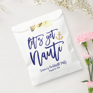 Let’s Get Nauti   Nautical Bachelorette Party Favor Bag