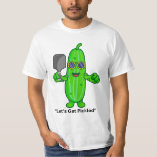 Let’s Get Pickled Funny Pickleball Player Gift T-Shirt