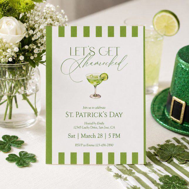 Let’s Get Shamrocked St Patrick’s Day Party Invitation (Creator Uploaded)