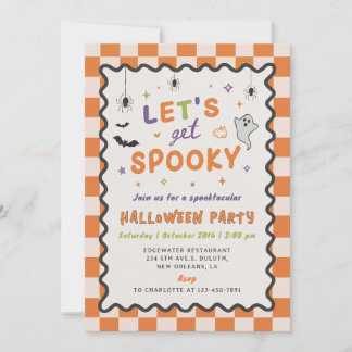 Let’s Get Spooky Halloween Party Invitation