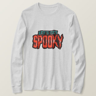 Let’s Get Spooky Halloween Typography T-Shirt