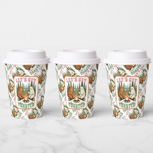 Let’s Get Toasted – Campfire Cuties Edition Paper Cups (Multi)