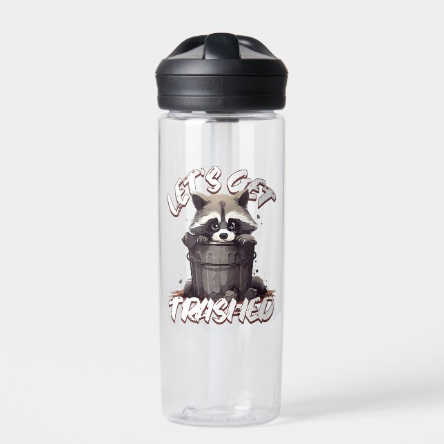 Let’s Get Trashed Water Bottle (Front)