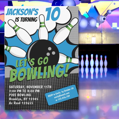 Let’s Go Bowling!  Fun Bowling-Style Birthday Kids