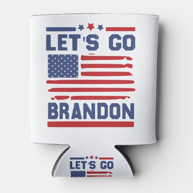 Let’s Go Brandon Can Cooler (Front)