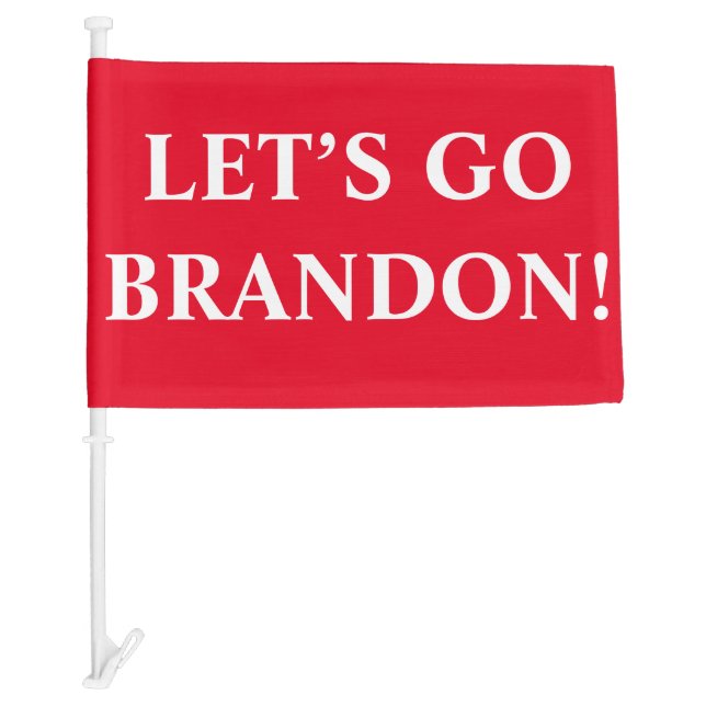 Let’s Go Brandon Car Flag  (Front)