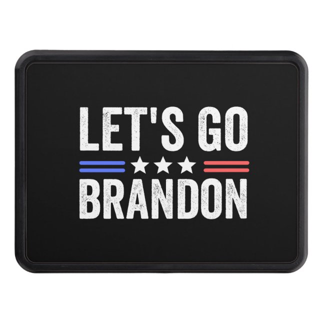 LET’S GO BRANDON Cardinal Hitch Cover (Front)