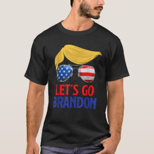 Let s Go Brandon Lets Go Brandon Trump America Fla T-Shirt