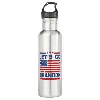 Let’s Go Brandon Stainless Steel Water Bottle