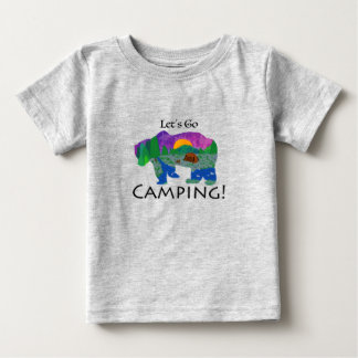 Let’s Go Camping Baby T-Shirt