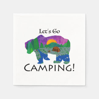 Let’s Go Camping Napkins