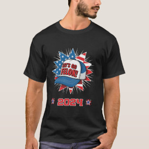 Let s Go Felon 2024 Anti Democracy Pro Trump Elect T-Shirt