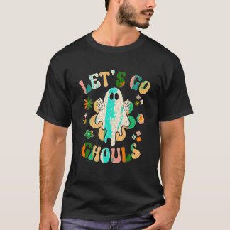 Let s Go Ghouls Halloween Ghost Outfit Costume Ret T-Shirt