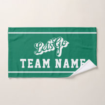 Let’s Go Personalized Team Rally Green and White